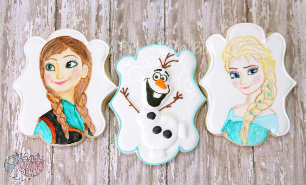 Disney Frozen cookies!