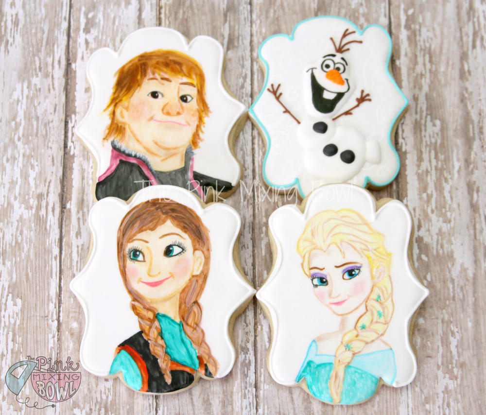 Disney Frozen cookies!