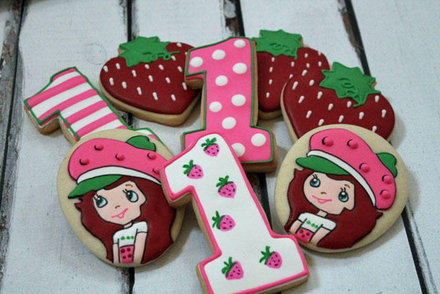 Strawberry Shortcake cookies