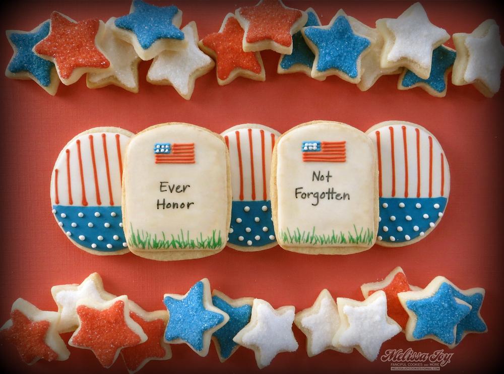 Patriotic Cookies for Memorial Day