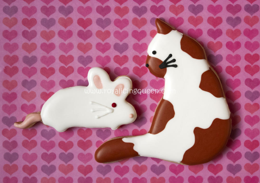 Cat and Mouse Cookies