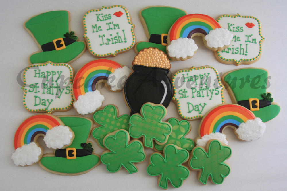 St. Patty's Day cookies