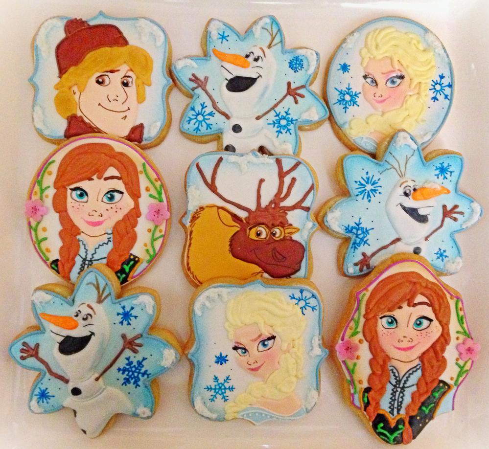 "Frozen" Cookies #2