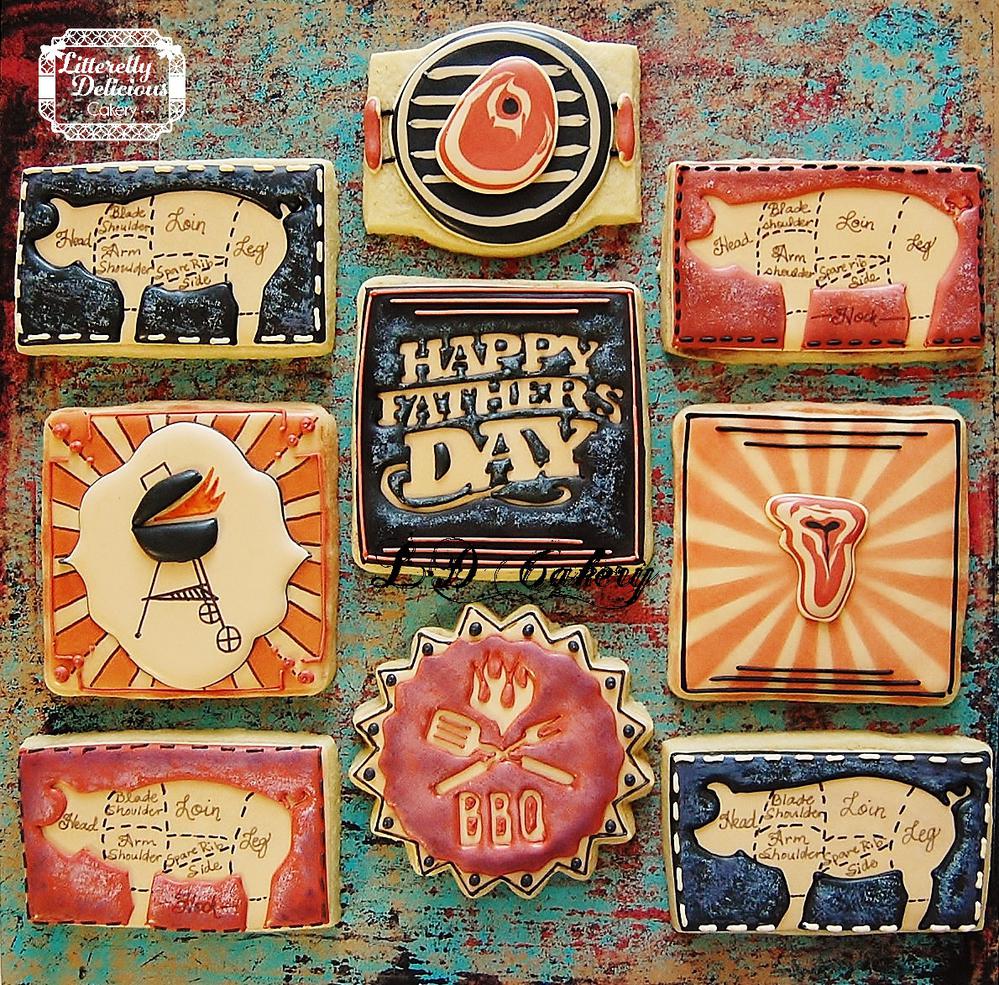 Vintage Father's Day Cookies
