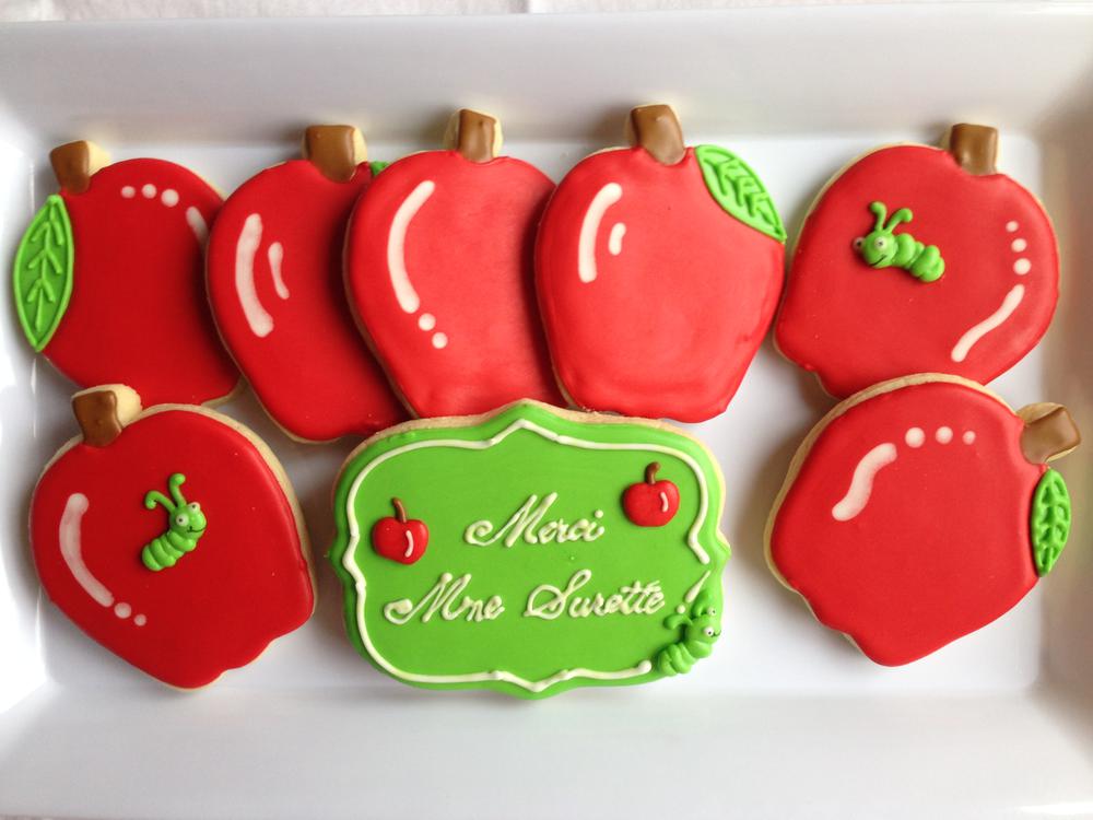 Thank You Teacher Cookies 2014