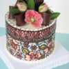 Multi-Color Chocolate Cake Wrap: Chocolate Wrap and Photo by Julia M Usher