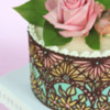 Cake Detail, Up Close and Personal: Image and Cake by Julia M Usher