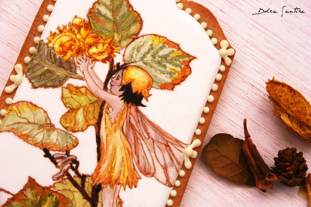 Fall Fairy Cookie
