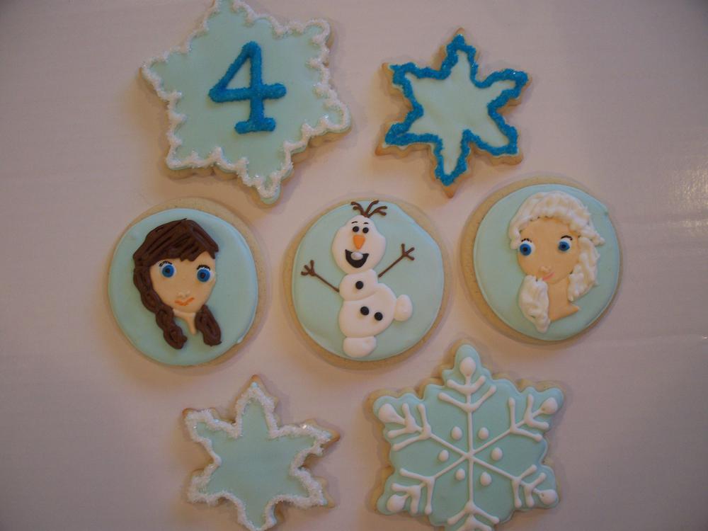 Frozen Birthday Cookies