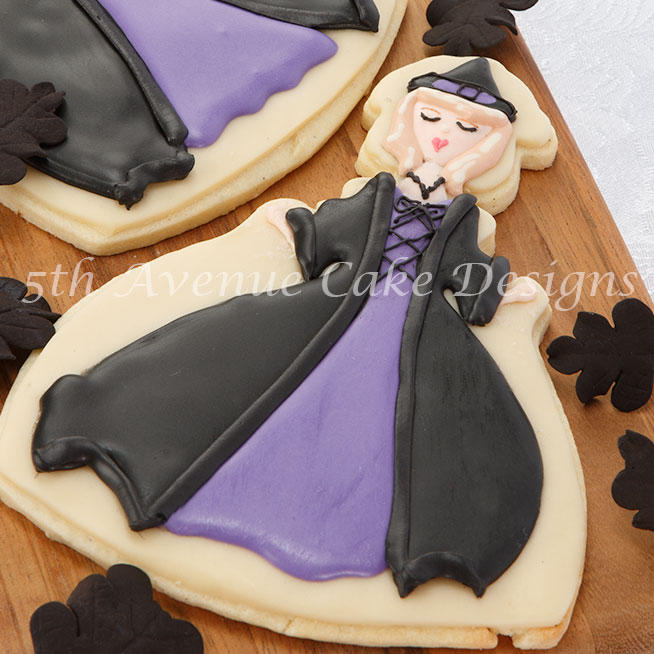 Adorable Bewitched Inspired Sugar Cookie