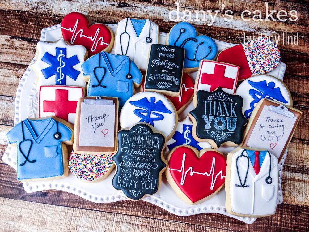 Medical Thank You by Dany's Cakes