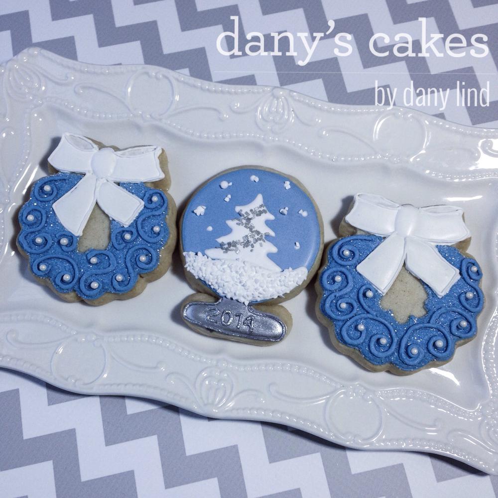 Blue Christmas by Dany's Cakes