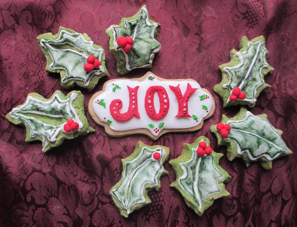 Joyful Holly/Edible Centerpiece