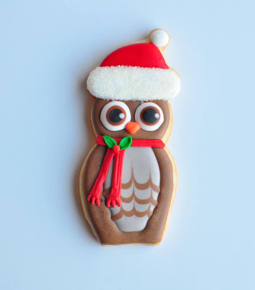 Christmas Owl, by Jolies Gourmandises