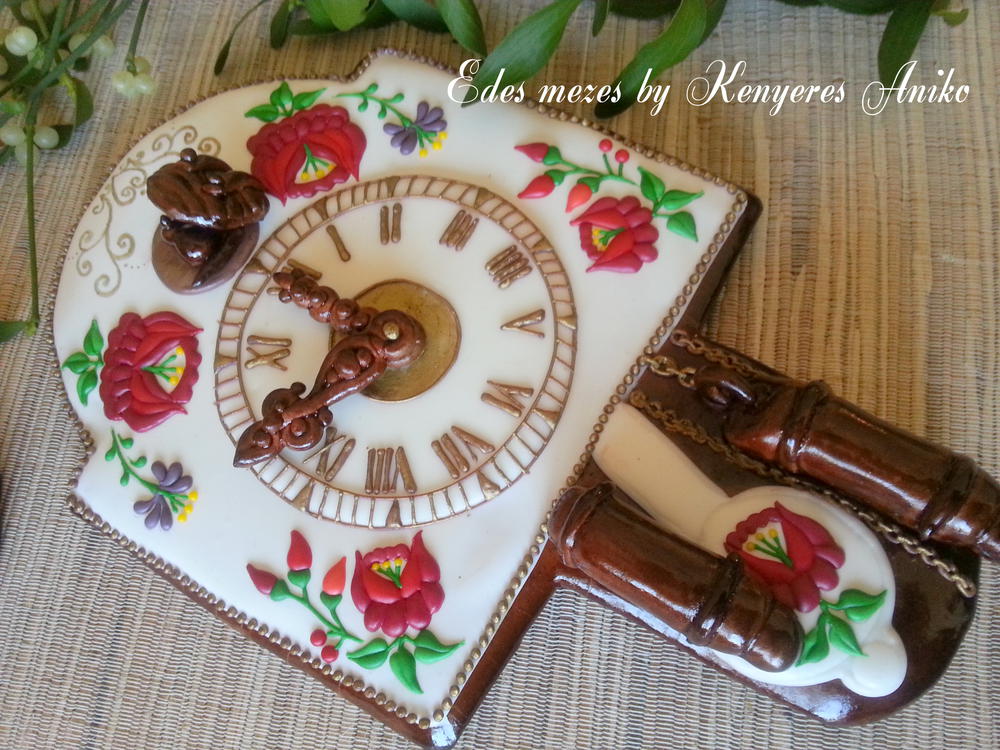 Gingerbread ,, New Year's Clock ,,