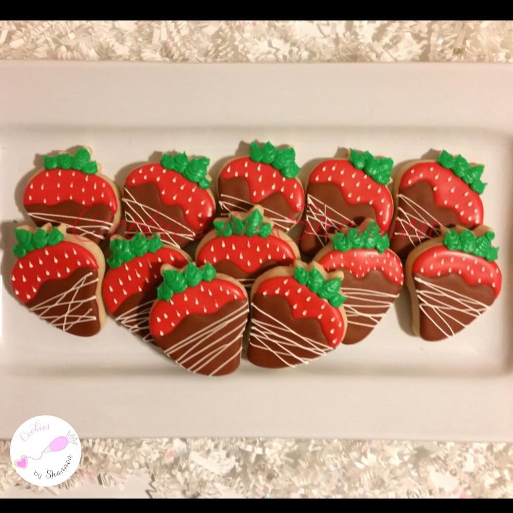 "Chocolate" covered strawberries