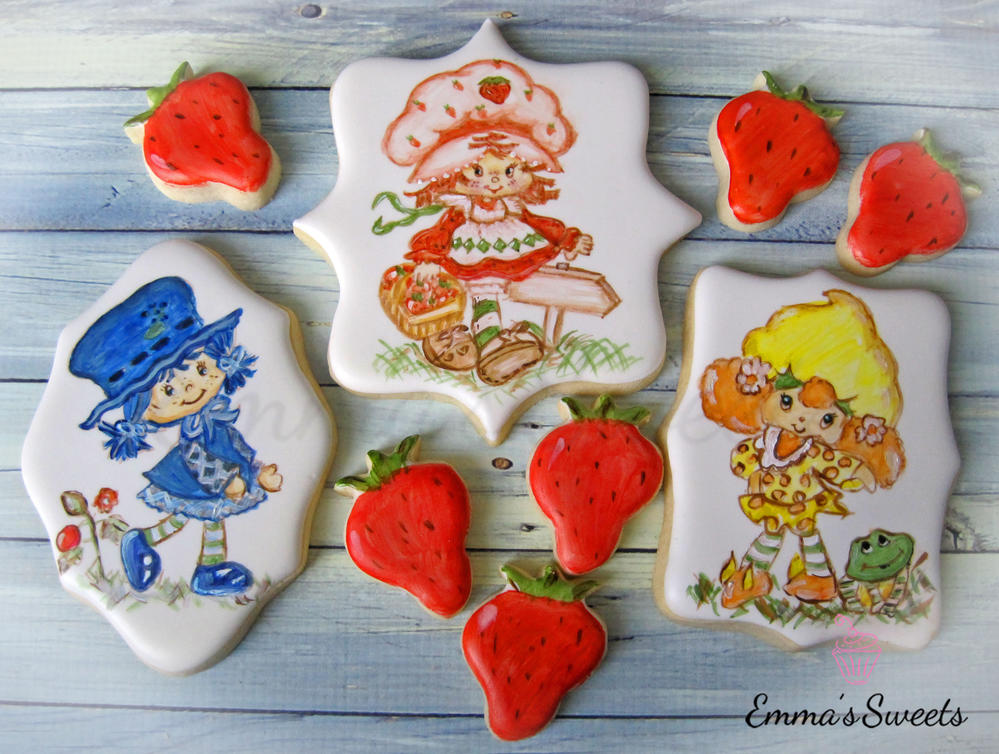 Original Strawberry Shortcake and Gang by Emma's Sweets