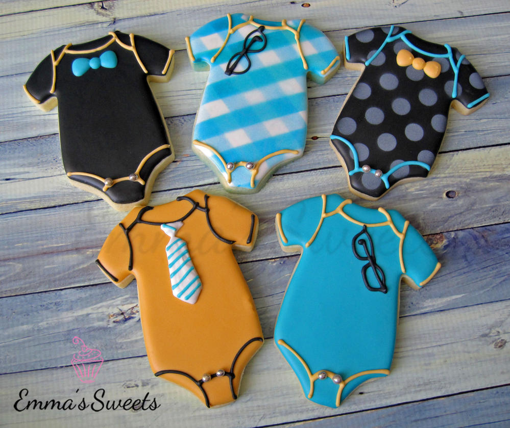 Little Man Onesies by Emma's Sweets