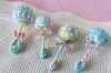 3-D Baby Rattle Cookies by Julia M Usher