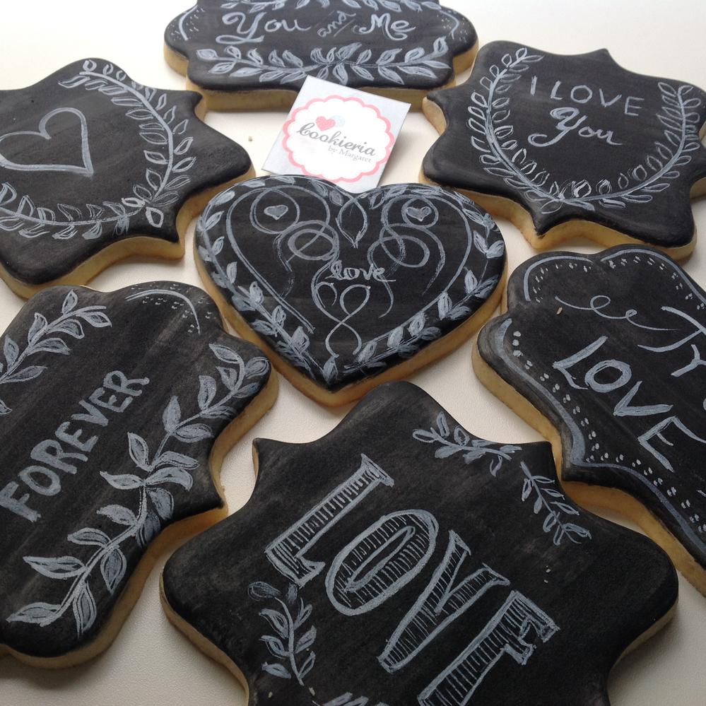Chalkboard Cookies