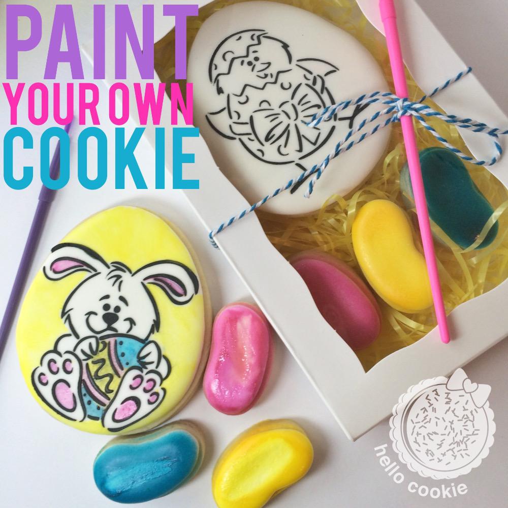 Paint your own cookie