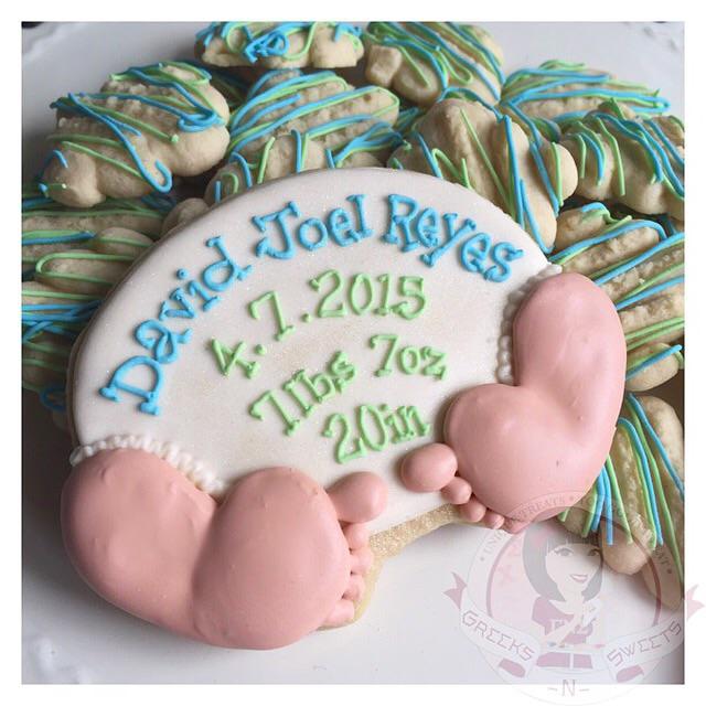 Birth Announcement "Baby Bums" - Greeks-N-Sweets