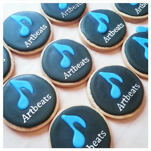 "ArtBeats" logo cookies