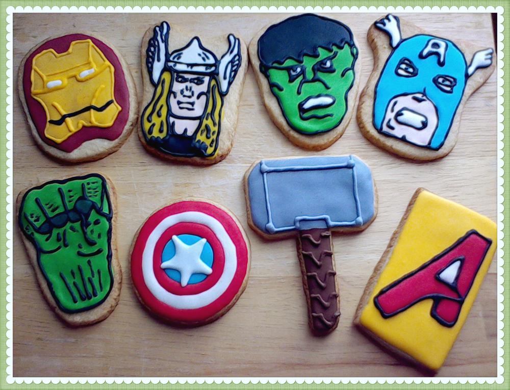 Avengers Cookies!