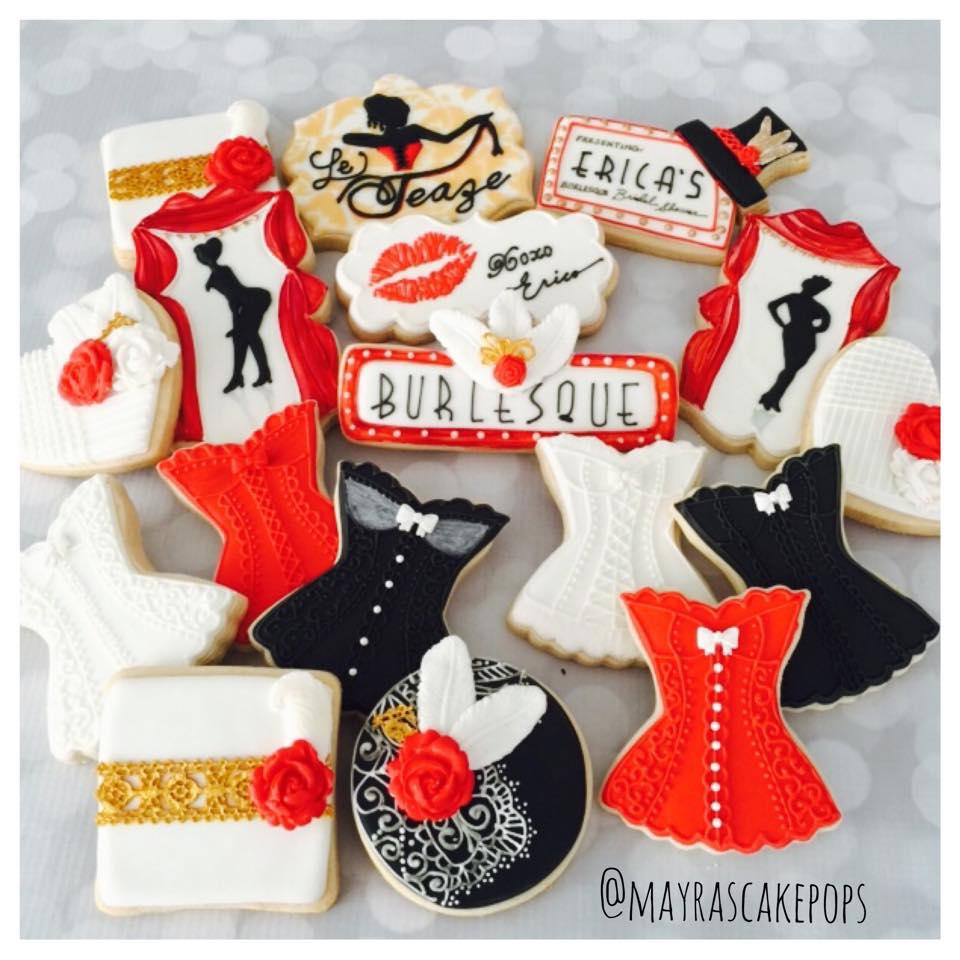 16 Bridal Shower Decorated Cookies, Boudoir cookies, High Heel Shoe Cookies,  Lingerie Cookies, Bachelorette Cookies, Louboutin Cookies — Baking in Heels