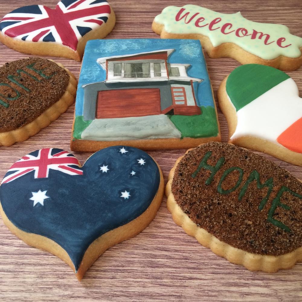 "Welcome to the neighbourhood" cookie set