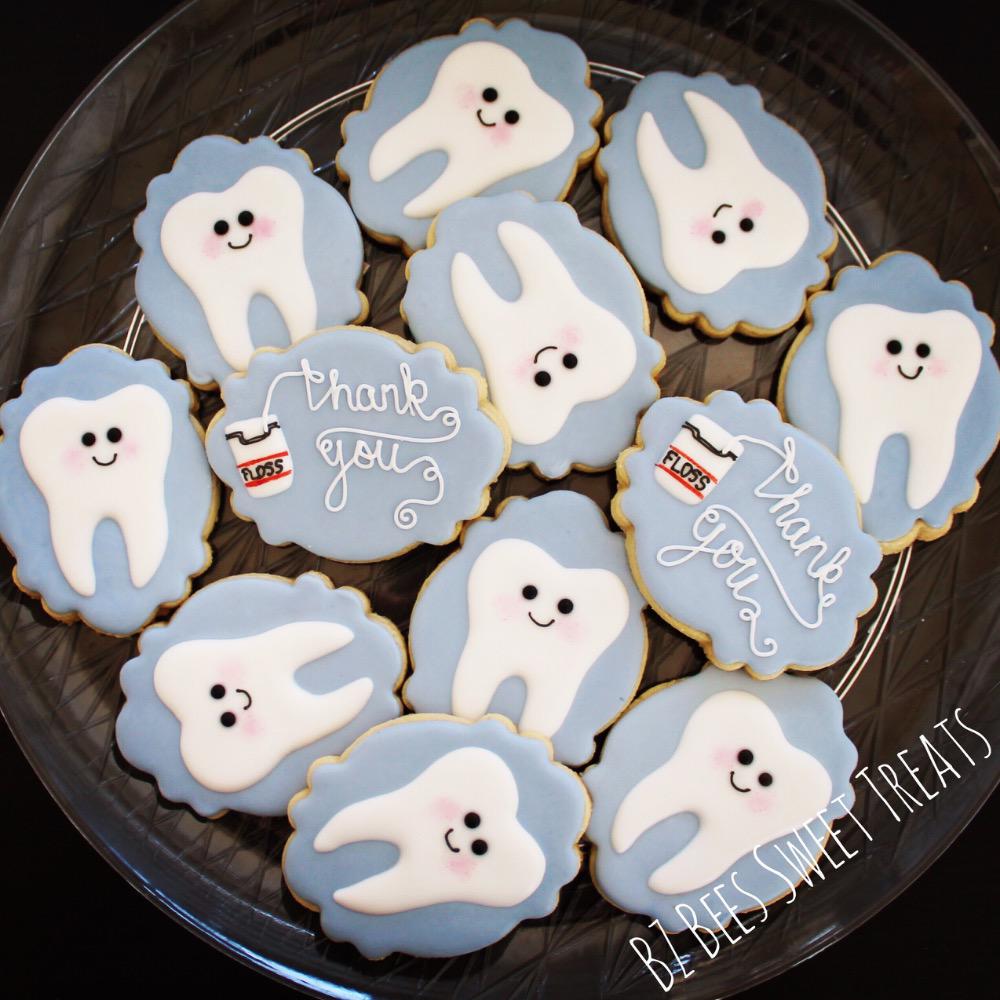 Thank you cookies for a special dentist