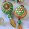Christmas Ornaments: Cookies and Photo by Julia M Usher