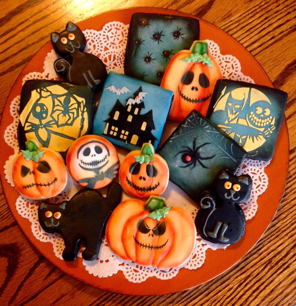 Belated Halloween Cookies!