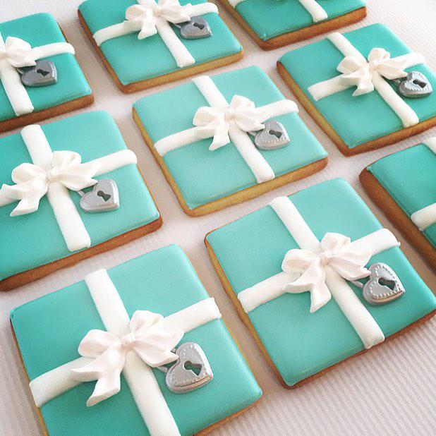 Tiffany Box Cookies