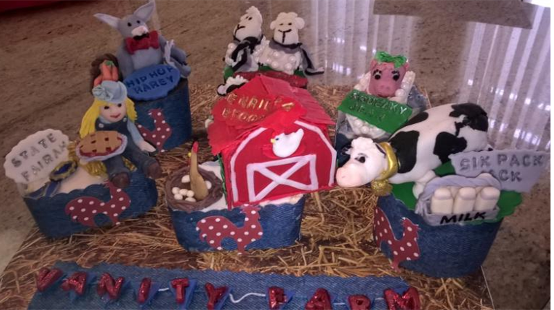 Farm Theme Cupcakes
