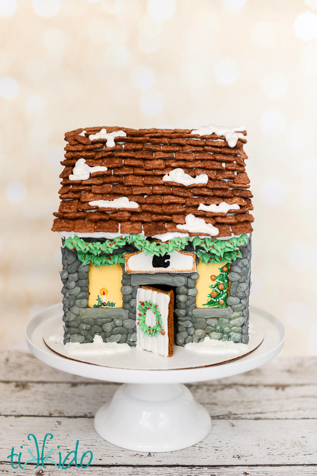 Gingerbread Stone Cottage