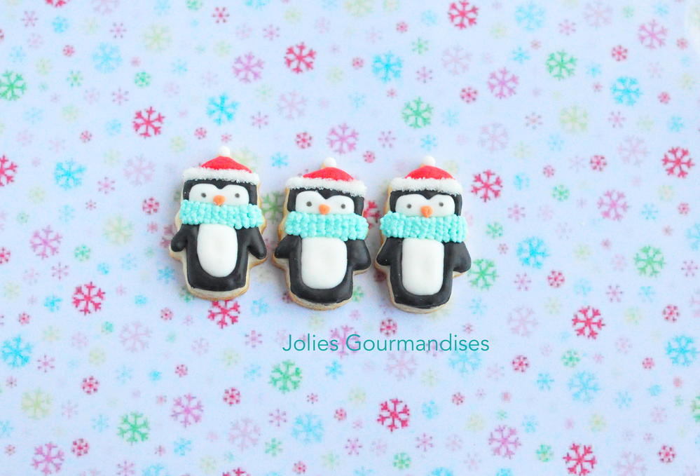 Mini Penguins Cookies
