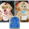 Zombie baby: Baby Silicone Cookie Mold