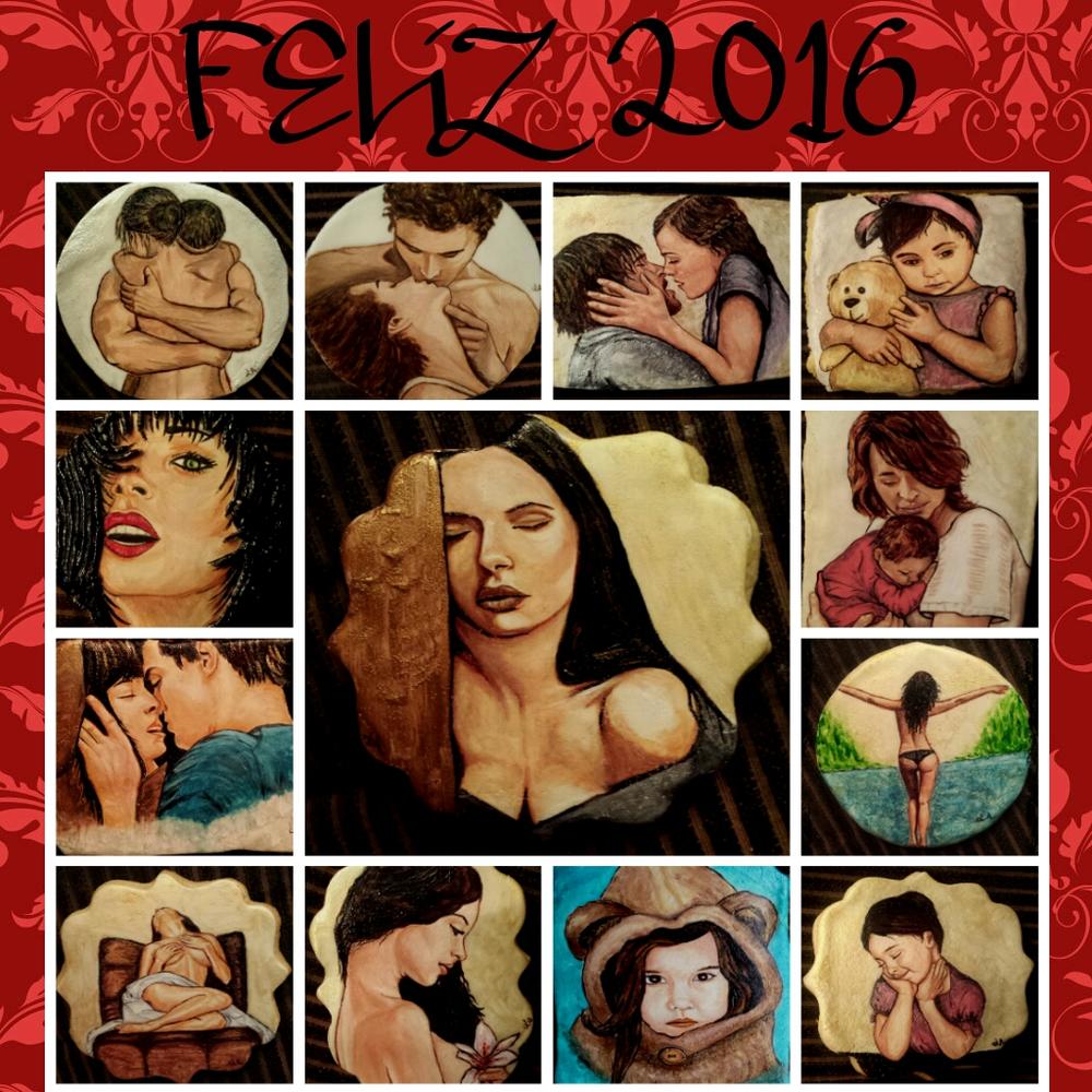 happy New year collage