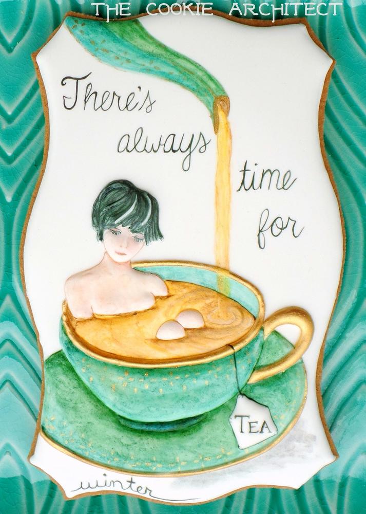Time for Tea- Winter | The Cookie Architect