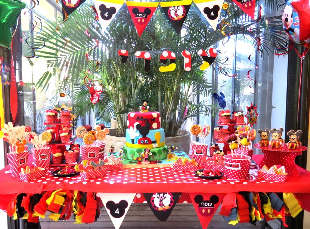Mickey Mouse Club House Birthday Party
