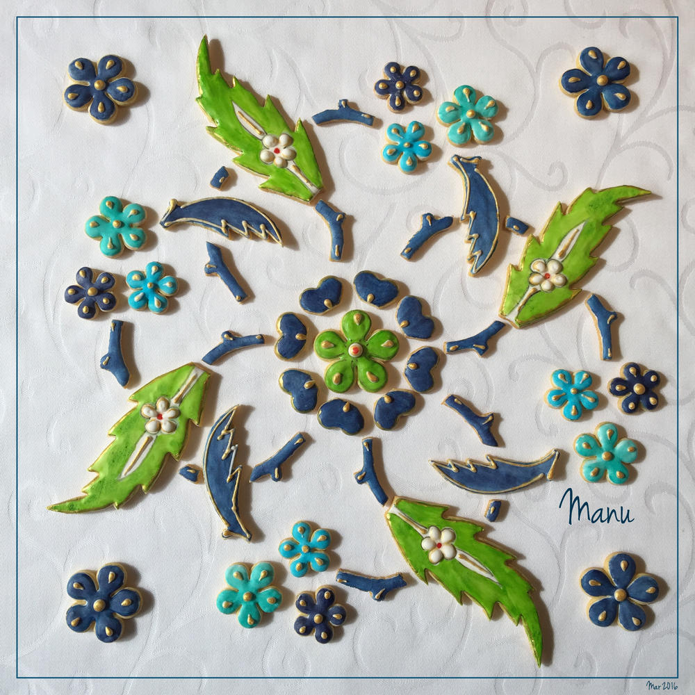 Floral Tile Design | Manu