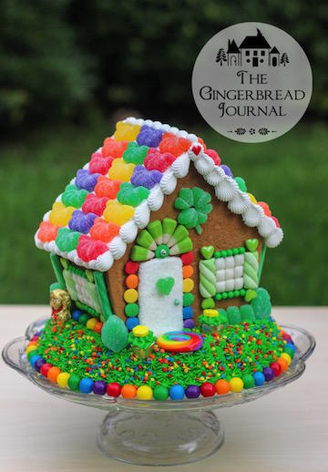 Gingerbread House for St. Patrick's Day