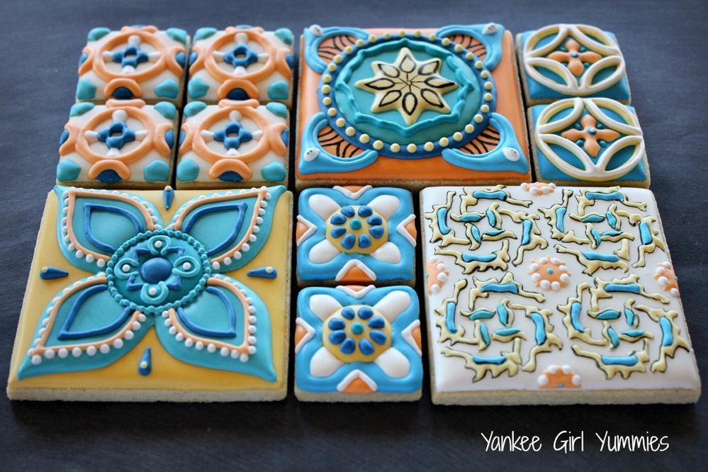 Cookie Tiles - Istanbul Inspiration