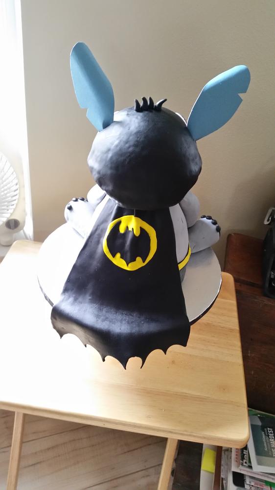 Batman Stitch Cake
