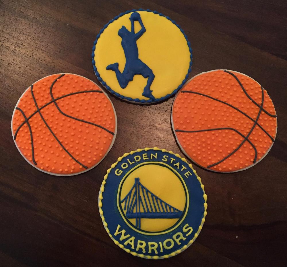 Golden State Warriors Cookies