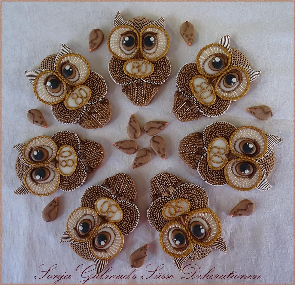 Of Mice and Owls... Birthday Cookies _ swissophie