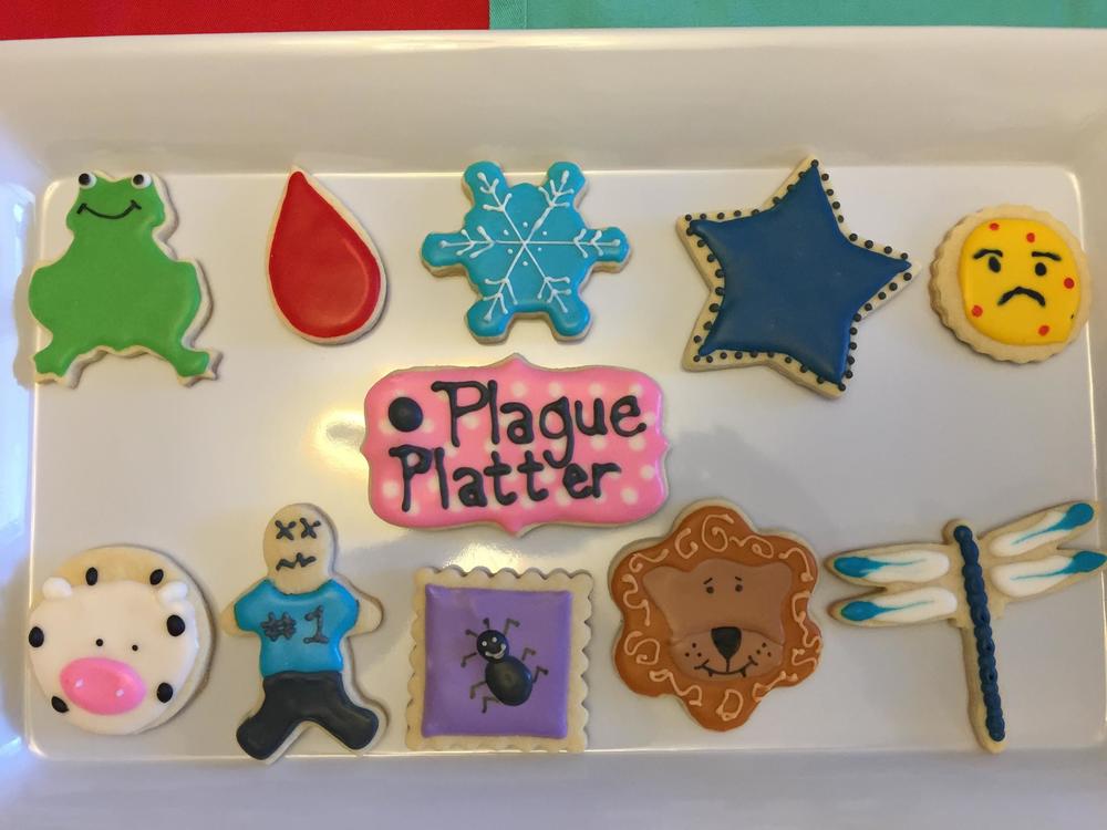 The 10 Plagues in Cookie Form!