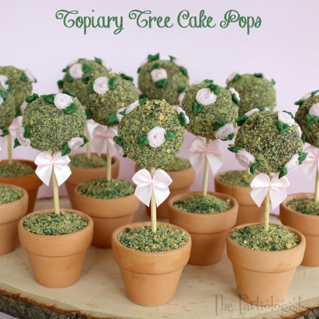 Topiary Tree Cake Pops