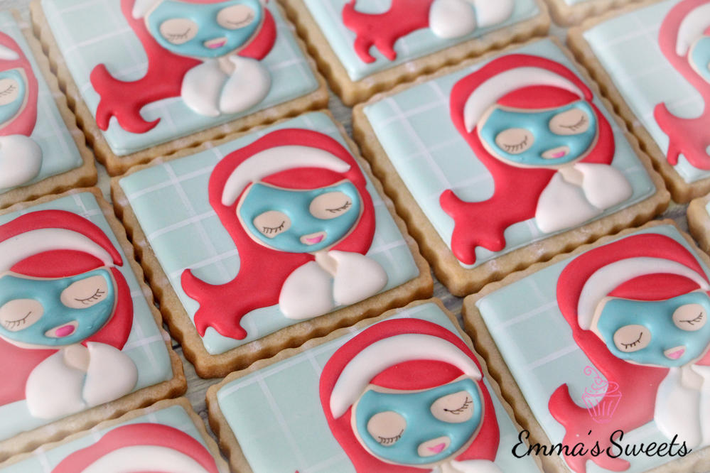 Spa Girl Cookies by Emma's Sweets